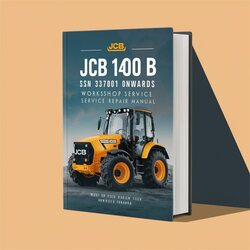 JCB 1400 B SN 337001 Onwards Service Repair Workshop Manual PDF