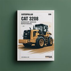 Caterpillar CAT 3208 Diesel Engine Service Repair Workshop Manual PDF