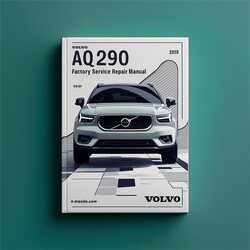 Volvo AQ290 Drive Service Repair Workshop Manual PDF