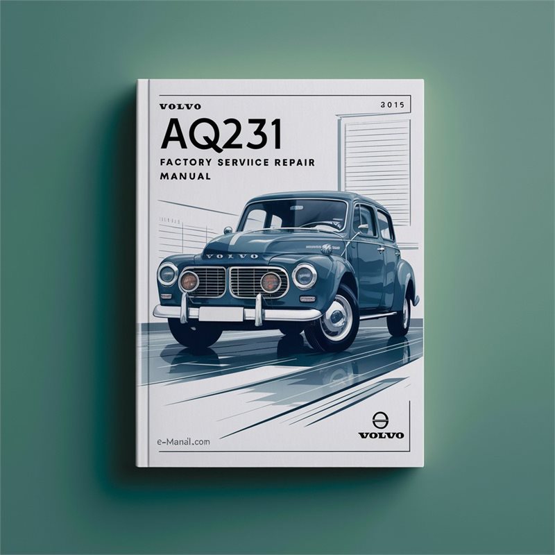 Volvo AQ231 5.0l (305) V8 Service Repair Workshop Manual PDF