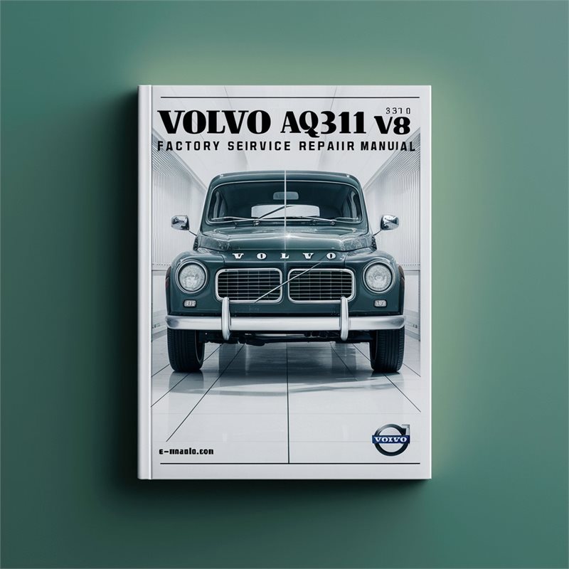 Volvo AQ311 5.7l (350) V8 Service Repair Workshop Manual PDF