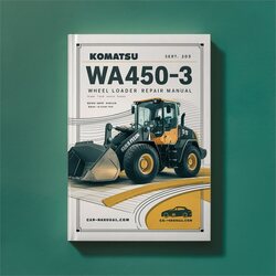 Komatsu WA450-3 Wheel Loader Service Repair Workshop Manual PDF
