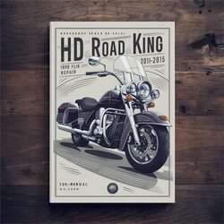 2011-2015 HD Road King 1690 Flhr Service Repair Workshop Manual PDF