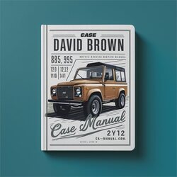 Case David Brown 885 995 1210 1212 1410 1412 Service Repair Workshop Manual PDF