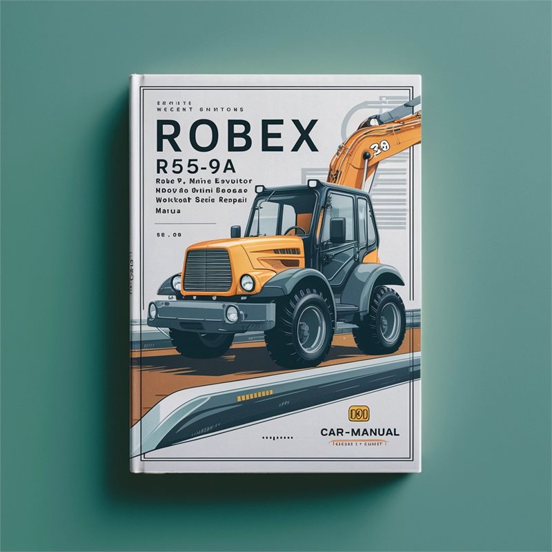 Robex R55-9A R-55 9A Mini Excavator Service Repair Workshop Manual PDF