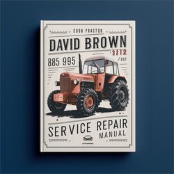 Case David Brown 885 995 1210 1212 1410 1412 Tractor Service Repair Workshop Manual Pdf