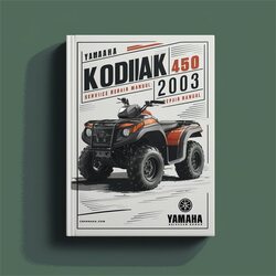 Yamaha Kodiak 450 2003-2006 Service Repair Manual 