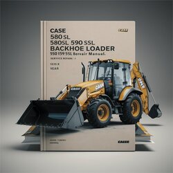 Case 580L 580SL 590SL Backhoe Loader 580 590 Super L -improved Service Repair Workshop Manual PDF
