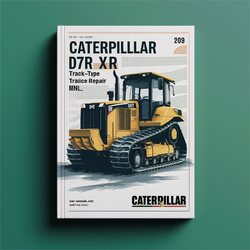 Caterpillar D7R XR TRACK-TYPE Tractor DJR Mnl Service Repair Workshop Manual PDF