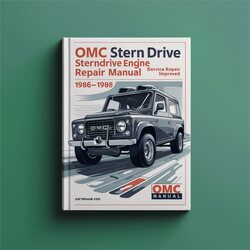 1986-1998 OMC Stern Drive Sterndrive Engine - Improved Service Repair Workshop Manual PDF