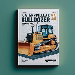Caterpillar 6A Bulldozer 44E Service Repair Workshop Manual PDF