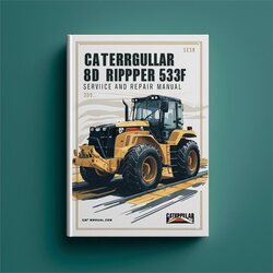 Caterpillar 8D Ripper 53F Service Repair Workshop Manual PDF