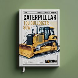Caterpillar 10U Bulldozer 80W Service Repair Workshop Manual PDF