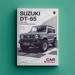 1988-1997 Suzuki DT65 DT-65 Service Repair Workshop Manual PDF