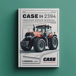 Case IH 2394 Tractor Service Repair Workshop Manual PDF