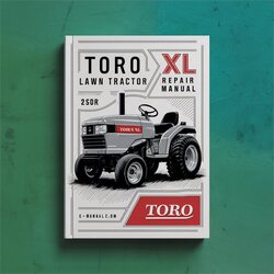 Toro XL Lawn Tractor Service Repair Workshop Manual PDF