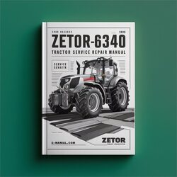 Zetor 3320-6340 Tractor Service Repair Workshop Manual PDF