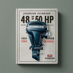 1991-1994 Johnson Evinrude 48 HP 50 Service Repair Workshop Manual PDF