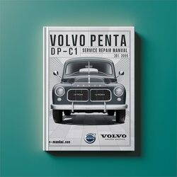 Manual de Servicio y Reparación Volvo Penta DP-C DP-C1