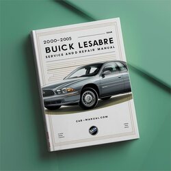 2000-2005 Buick Lesabre Service Repair Workshop Manual PDF