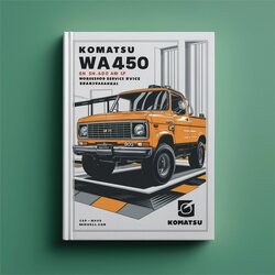 Komatsu WA450 3MC SN A31001 Up Service Repair Workshop Manual PDF