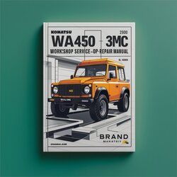 Komatsu WA450 3MC SN A35001 Up Service Repair Workshop Manual PDF