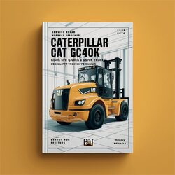 Caterpillar CAT GC35K GC40K STR GC45K SWB GC55K GC60K GC70K Forklift Truck Service Repair Workshop Manual PDF