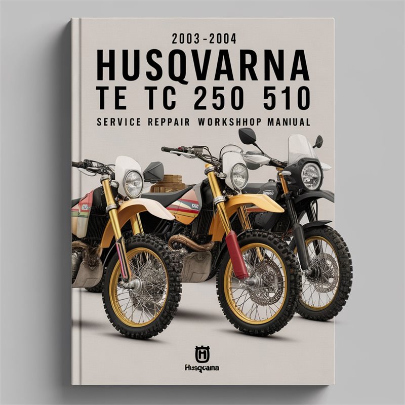 Husqvarna TR650 Models TE TC 250 450 510 (exhaustive ) Service Repair Workshop Manual PDF
