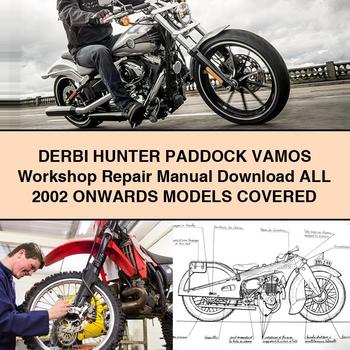 2002 Derbi Hunter Paddock Vamos All Onwards Models Covered Service Repair Workshop Manual PDF