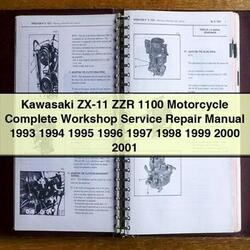 1993-2001 Kawasaki ZX Models ZX-11 ZZR 1100 Motorcycle Service Repair Workshop Manual PDF