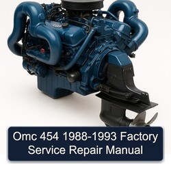 1988-1993 Omc 454 Service Repair Workshop Manual PDF