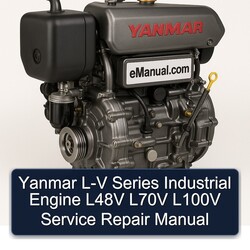 Yanmar L V Series L-V Industrial Engine L48V L70V L100V Service Repair Workshop Manual PDF