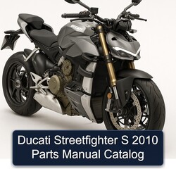 2010 Ducati Streetfighter Parts Catalog PDF