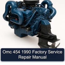 1990 Omc 454 Service Repair Workshop Manual PDF