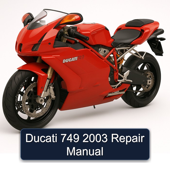 2003 Ducati 749 Service Repair Workshop Manual PDF