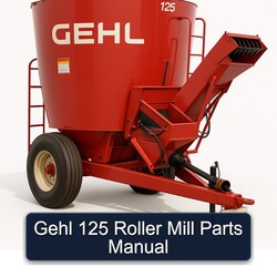 Gehl 125 Roller Mill Parts Catalog PDF