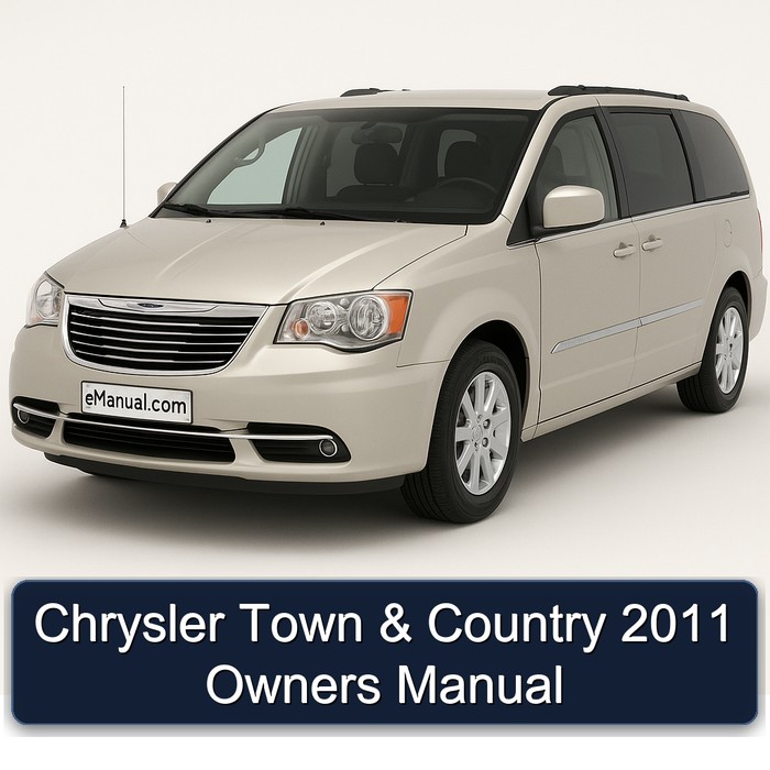 2011 Chrysler Town And Country Owners Owner's Manual PDF