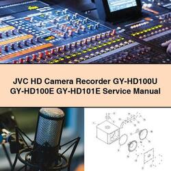 JVC HD Camera Recorder Gy-hd100u Gy-hd100e Gy-hd101e Service Repair Workshop Manual PDF
