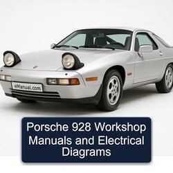 Porsche 928 Manuals Electrical Diagrams Service Repair Workshop Manual PDF