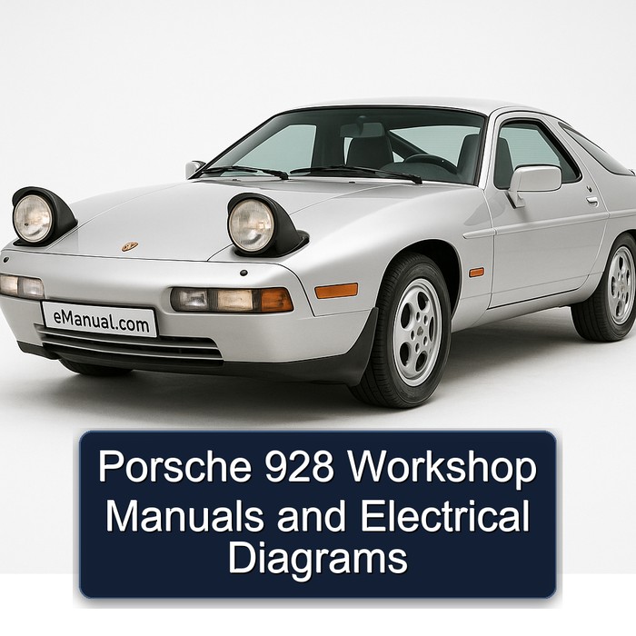 Porsche 928 Manuals Electrical Diagrams Service Repair Workshop Manual PDF