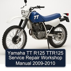 2009-2010 Yamaha TT Models R125 TTR125 Service Repair Workshop Manual PDF