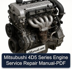 Mitsubishi 6 A Series Mitsubushi 4d5 Engine Service Repair Workshop Manual PDF
