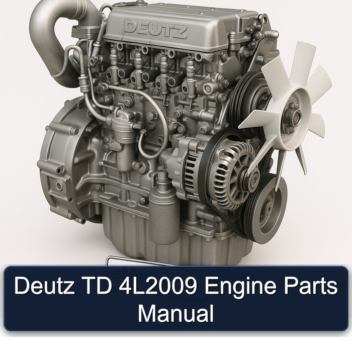 Deutz TD Series 4l2009 Engine Parts Catalog PDF