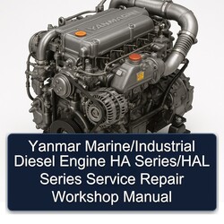 Yanmar Marine/industrial Diesel Engine HA Series/hal Series Service Repair Workshop Manual PDF