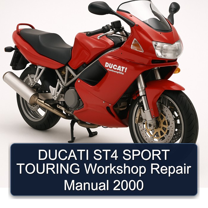 2000 Harley Davidson Touring Ducati ST4 Sport Service Repair Workshop Manual PDF