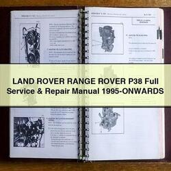 1995 Land Rover Range P38 -onwards Service Repair Workshop Manual PDF