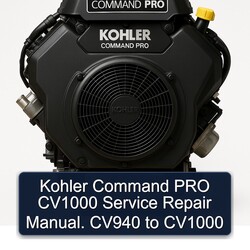 Kohler Command Pro Models CV1000 . CV940 Service Repair Workshop Manual PDF