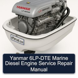 Yanmar 6LP-DTE Marine Diesel Engine Service Repair Workshop Manual PDF