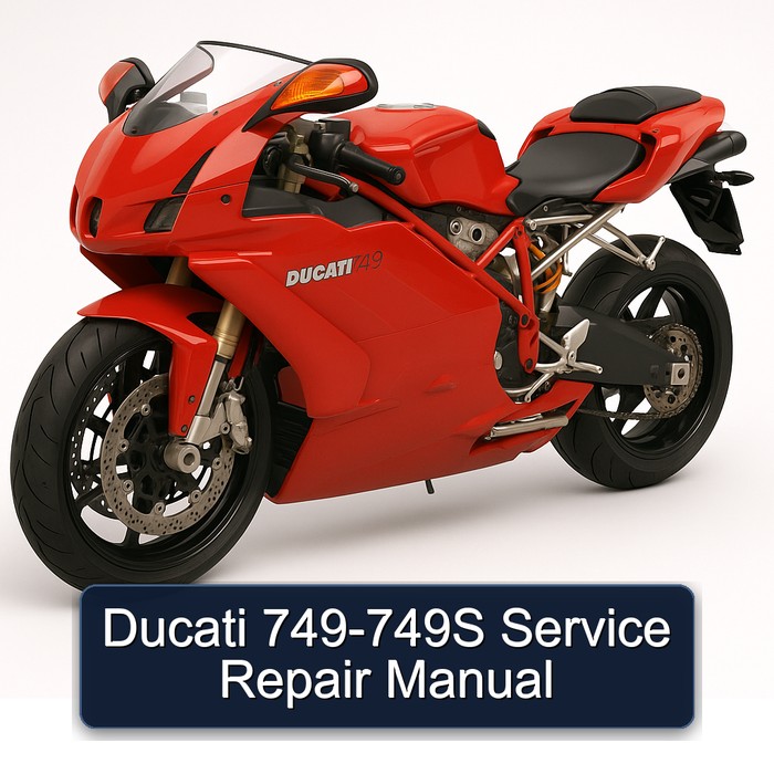 Ducati 749 749S Service Repair Workshop Manual PDF