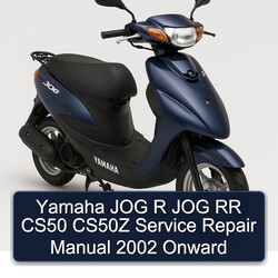 2002 Yamaha Jog R RR CS50 CS50Z Onward Service Repair Workshop Manual PDF